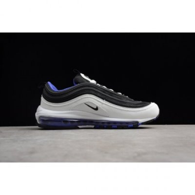 Nike Erkek Air Max 97 Beyaz / Siyah / Mor Koşu Ayakkabısı Türkiye - 859EA20L